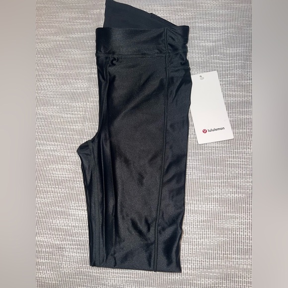 Lululemon Satin Shine High Rise Tight 25” Blackened Pine Size 2 NWT - Picture 3 of 5